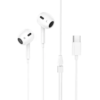Проводная гарнитура Borofone BM30 Max, USB Type-C, белый (BM30 Max)