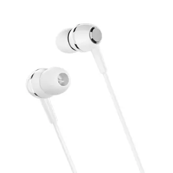 Проводная гарнитура Borofone BM36, Jack 3.5mm, белый (09707)