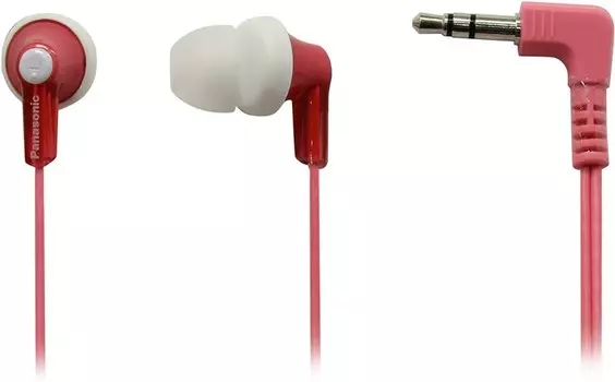Проводные наушники Panasonic RP-HJE118, jack 3.5 мм, розовый