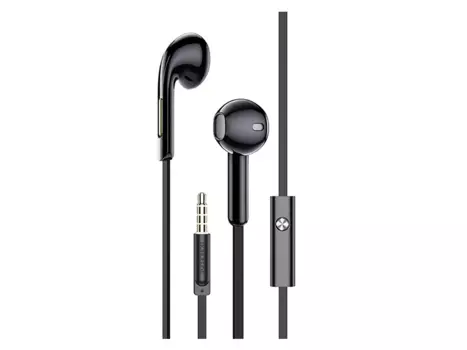 Проводная гарнитура Borofone BM55 Sonido, Jack 3.5mm, черный (BM55 Sonido)