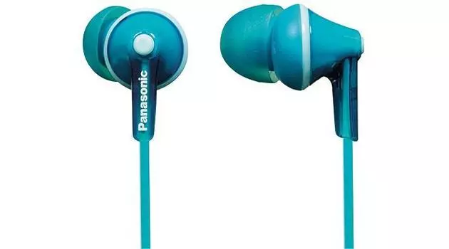Проводные наушники Panasonic RP-HJE125, jack 3.5 мм, голубой