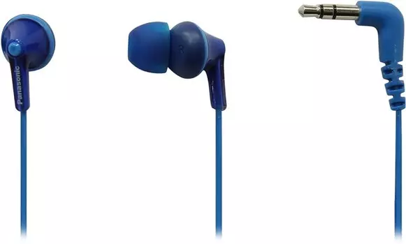 Проводные наушники Panasonic RP-HJE125, jack 3.5 мм, синий (RP-HJE125E-A)