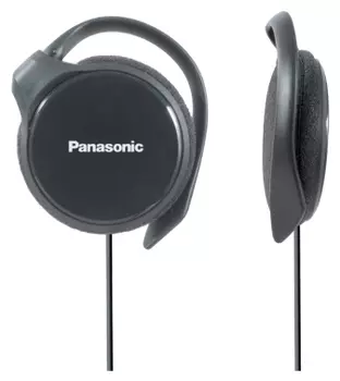 Проводные наушники Panasonic Slim RP-HS46, jack 3.5 мм, черный (RP-HS46E-K)
