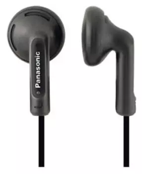 Проводные наушники Panasonic RP-HV094, jack 3.5 мм, черный (RP-HV094GU-K)