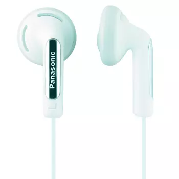 Проводные наушники Panasonic RP-HV154, mini jack 3.5 mm, белый (RP-HV154GU-W)