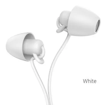 Проводная гарнитура Borofone BM58 Peaceful, Jack 3.5mm, белый (BM58 Peaceful)