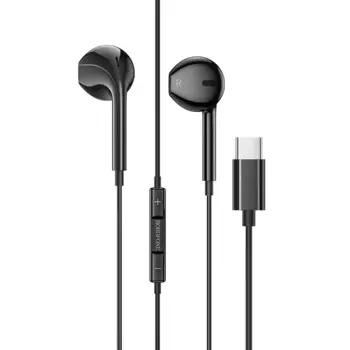 Проводная гарнитура Borofone BM60, USB Type-C, черный (BM60)