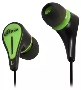 Проводные наушники Ritmix RH-012, jack 3.5 мм, белый/серый (15117393)