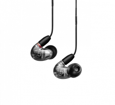 Проводные наушники Shure AONIC 5, jack 3.5 мм, прозрачный (SE53BACL+UNI-EFS)