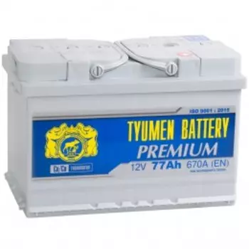 Тюмень Premium 77R680А Обратная полярность 77 Ач (278x175x190)