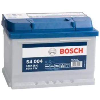 BOSCH S4 004 (60R) 540А Обратная полярность 60 Ач (242x175x175)