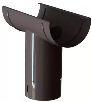 Linkor RAL 8019, 150/100 мм, Воронка желоба