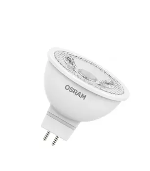 Лампа светодиодная Osram 4.2 Вт GU5.3 рефлектор MR16 3000 К теплый свет 12 В