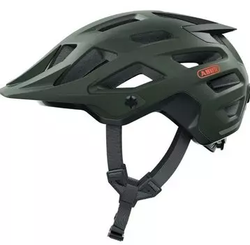 Велошлем ABUS MTB MOVENTOR 2.0 с регулировкой, 19 отверстий, сетка от насекомых, зеленый, 05-0065499 (Размер: S (51-55см) )
