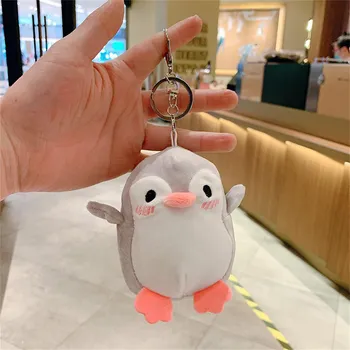 (H0826)Игрушка пингвин 12 см, качественная игрушка-брелок в виде животного-пингвина, мягкая игрушка, плюшевая кукла