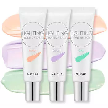 База под макияж Missha Lighting Tone Up Base, Цвет #1 Mint | Мятный