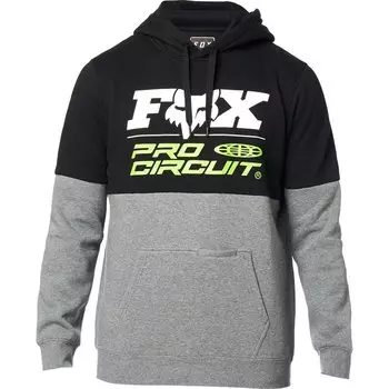 Толстовка Fox Pro Circuit Po Fleece, черно-серый 2020