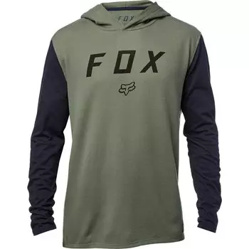 Толстовка Fox Tranzit Hooded LS Knit Dark Fatigue 2018