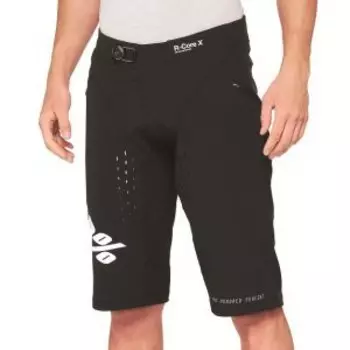 Велошорты 100% R-Core X Shorts, Black, 2021