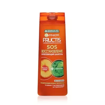 Укрепляющий шампунь Garnier Fructis SOS восстановление для секущихся и поврежденных волос 250мл