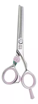 Ножницы парикмахерские филировочные 40 зубцов Роза Duet TS-24055R (5,5")