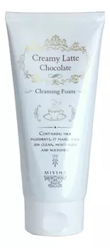 Очищающая пенка для лица Creamy Latte Chocolate Cleansing Foam 172мл