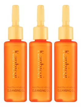 Очищающее масло для кожи головы Kanbisei Cleanisng Oil 3*20мл