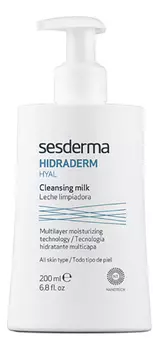 Очищающее молочко для лица Hidraderm Hyal Cleansing Milk 200мл