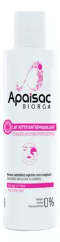 Очищающее молочко для снятия макияжа Apaisac Lait Nettoyant Demaquillant 200мл