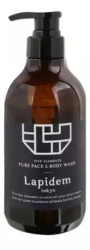 Очищающее средство для лица и тела Five Element Pure Face &amp; Body Wash 500мл