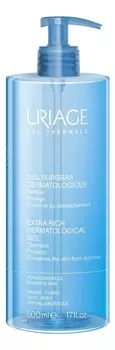Очищающий гель для лица и тела Eau Thermale Gel Surgras Dermatologique: Гель 500мл