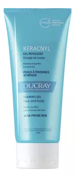 Очищающий гель для лица и тела Keracnyl Gel Moussant Visage Et Corps: Гель 200мл