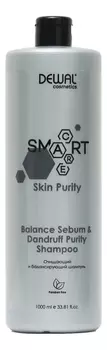 Очищающий и балансирующий шампунь Cosmetics Smart Care Skin Purity Balance Sebum &amp; Dandruff Shampoo: Шампунь 1000мл
