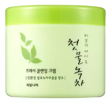 Очищающий крем для лица Green Tea Fresh Cleansing Cream 300г