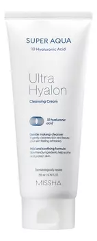 Очищающий крем для лица Super Aqua Ultra Hyalron Cleansing Cream 200мл