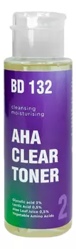Очищающий тоник для лица BD 132 AHA Clear Toner 200мл