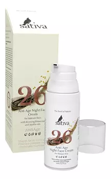 Ночной крем для зрелой кожи лица Anti Age Night Face Cream No26 50мл