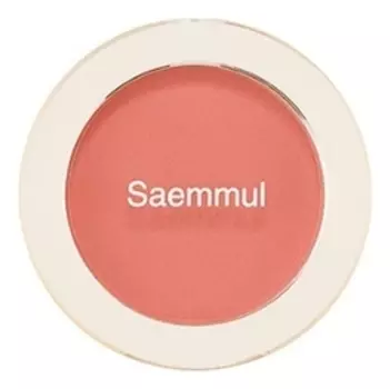 Однотонные румяна Saemmul Single Blusher 5г: CR03 Sunshine Coral