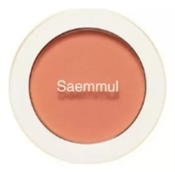 Однотонные румяна Saemmul Single Blusher 5г: OR04 Pumpkin Latte