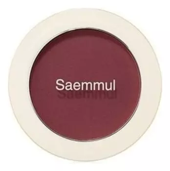 Однотонные румяна Saemmul Single Blusher 5г: RD02 Dry Rose