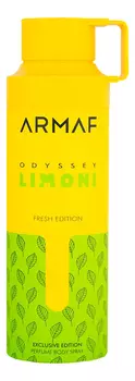 Odyssey Limoni Fresh: спрей для тела 200мл