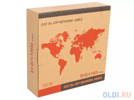 Кабель "Telecom Ultra" FTP 4 пары кат.5е (бухта 100м) p/n: