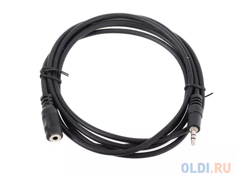 Кабель удлинительный Telecom 3.5 Jack (M) - 3.5 Jack (F), стерео, аудио, 2м <TAV7179-2M