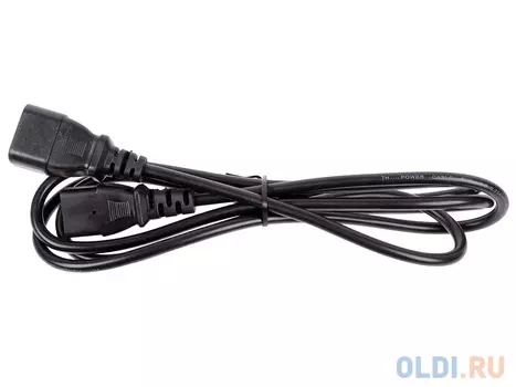 Кабель UPS - устройство 220V (IEC-320-C13/C14) 1,8м, 3G0,75mm медь, Telecom <TE001-CU0.75-1.8M