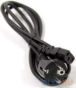 Кабель компьютер - розетка 220V <1.8м> (Европейский стандарт)