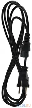 Кабель компьютер - розетка 220V 3.0м (Европейский стандарт) TP021-3.0-BK