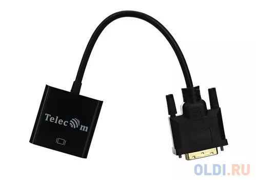 Кабель-переходник DVI-D 25M ---> VGA 15F Telecom