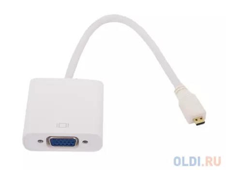 Кабель-переходник VCOM Micro HDMI M=VGA F 0.15m (CG593)