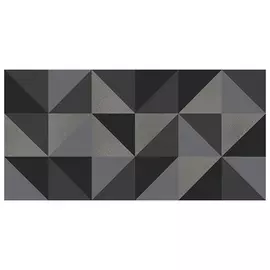 декор настенный 31,5х63 STELLA GRIGIO Geometrico, серый