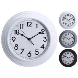 часы настенные KOOPMAN D310мм в ассортименте полипропилен